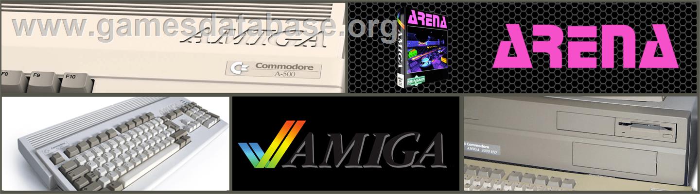 Arena - Commodore Amiga - Artwork - Marquee