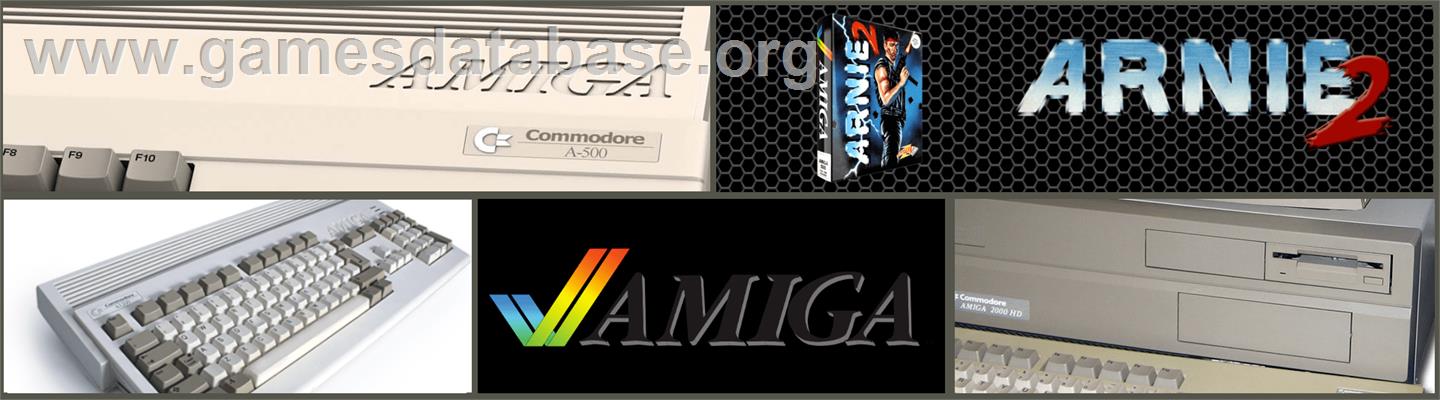 Arnie - Commodore Amiga - Artwork - Marquee