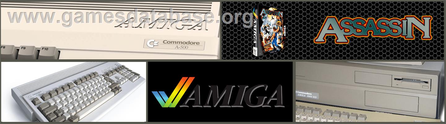 Assassin - Commodore Amiga - Artwork - Marquee