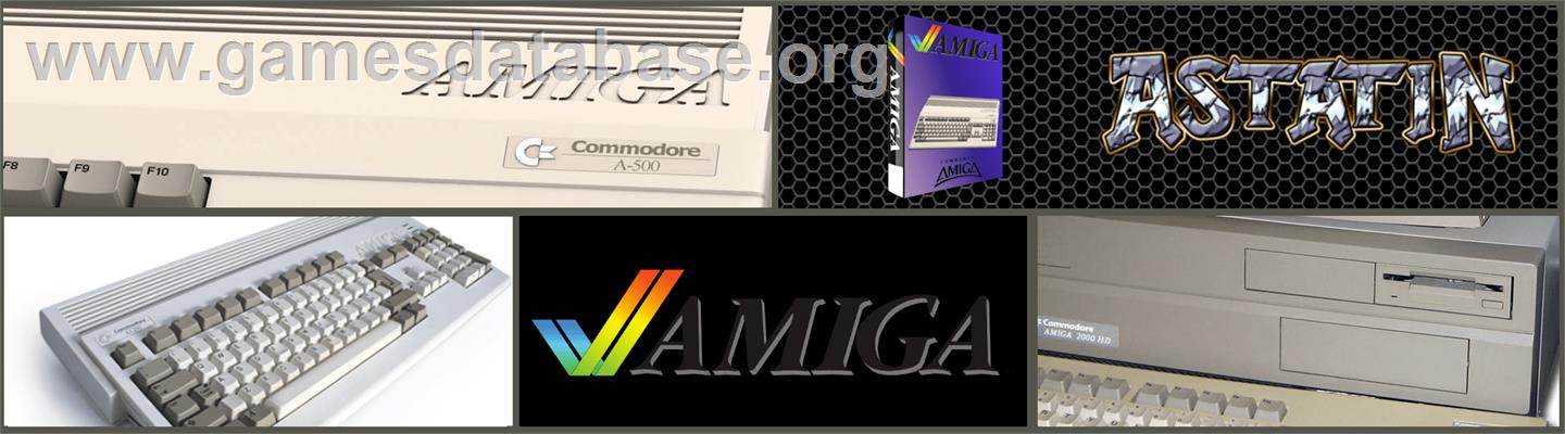 Astatin - Commodore Amiga - Artwork - Marquee