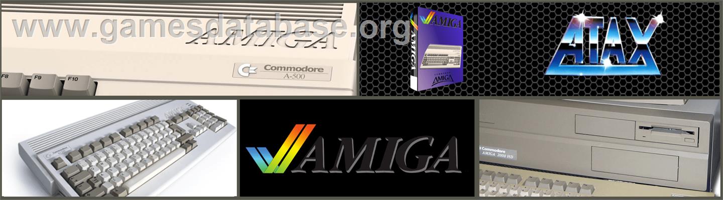 Atax - Commodore Amiga - Artwork - Marquee