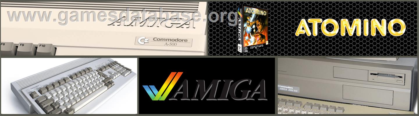 Atomino - Commodore Amiga - Artwork - Marquee