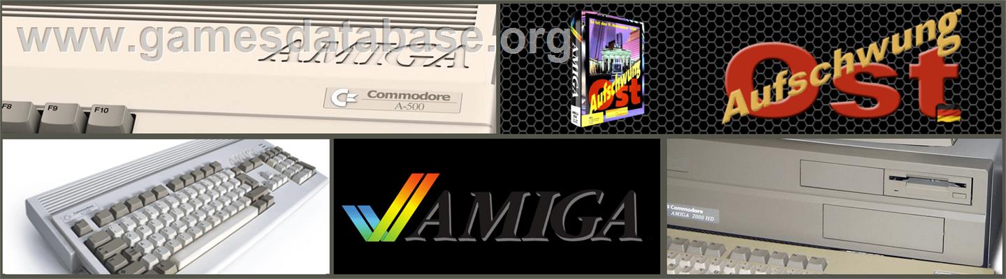 Aufschwung Ost - Commodore Amiga - Artwork - Marquee