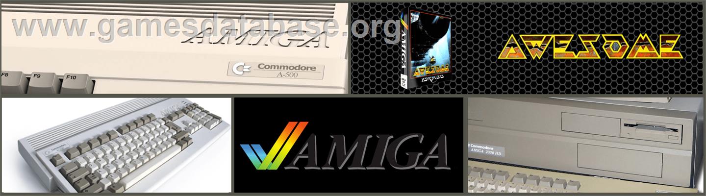 Awesome - Commodore Amiga - Artwork - Marquee