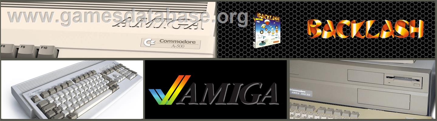 Backlash - Commodore Amiga - Artwork - Marquee