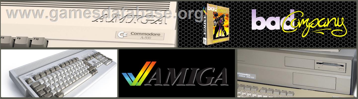 Bad Company - Commodore Amiga - Artwork - Marquee