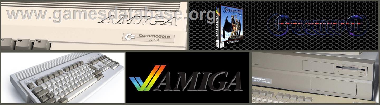 Barbarian 2 - Commodore Amiga - Artwork - Marquee