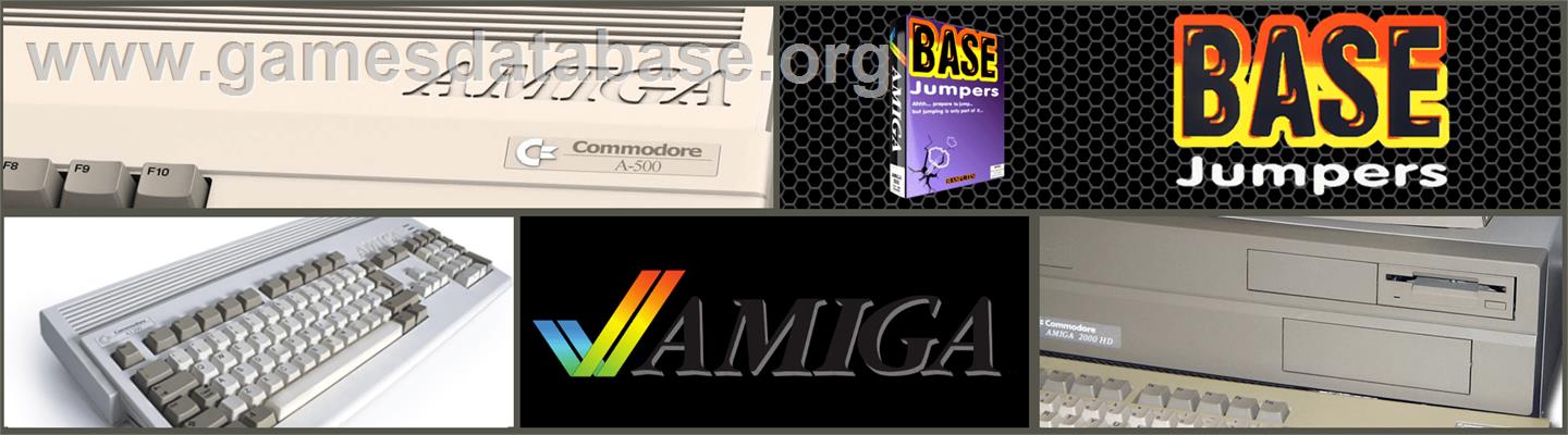 Base Jumpers - Commodore Amiga - Artwork - Marquee
