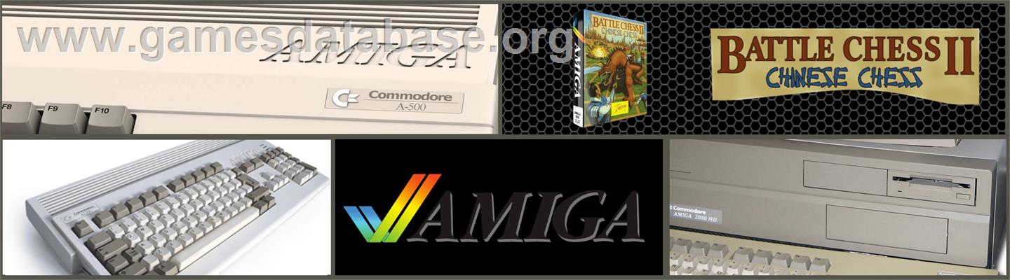 Battle Chess - Commodore Amiga - Artwork - Marquee
