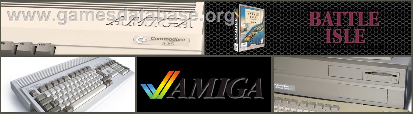 Battle Isle - Commodore Amiga - Artwork - Marquee