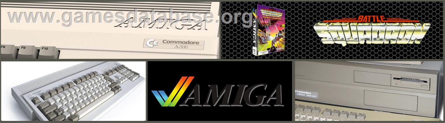 Battle Squadron - Commodore Amiga - Artwork - Marquee