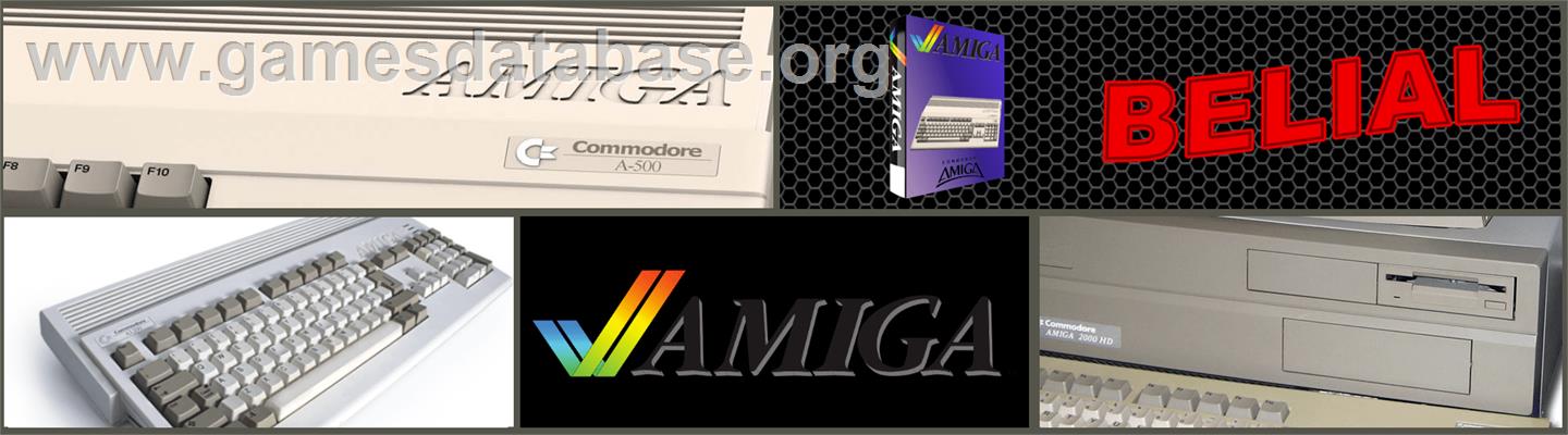 Belial - Commodore Amiga - Artwork - Marquee