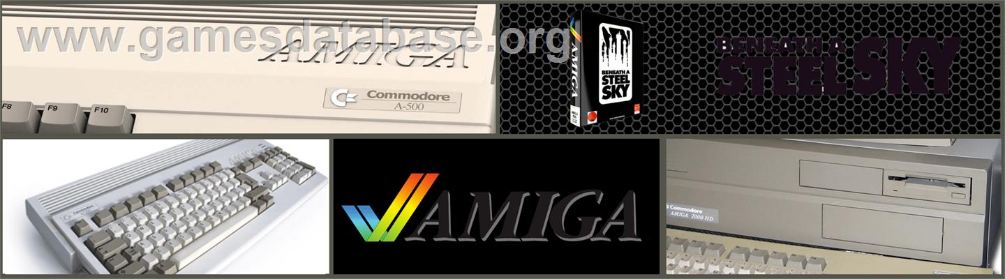 Beneath a Steel Sky - Commodore Amiga - Artwork - Marquee