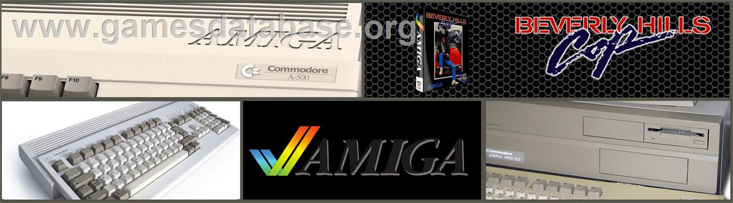 Beverly Hills Cop - Commodore Amiga - Artwork - Marquee