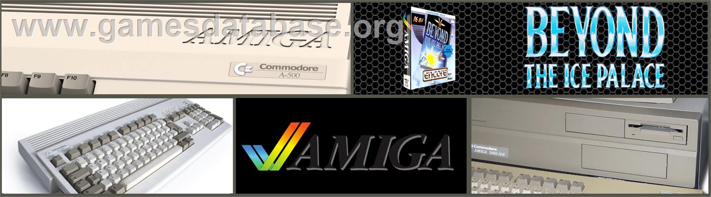 Beyond the Ice Palace - Commodore Amiga - Artwork - Marquee