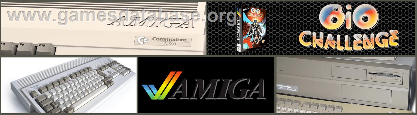 Bio Challenge - Commodore Amiga - Artwork - Marquee