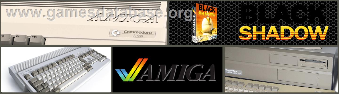 Black Shadow - Commodore Amiga - Artwork - Marquee