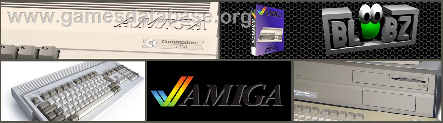 Blobz - Commodore Amiga - Artwork - Marquee