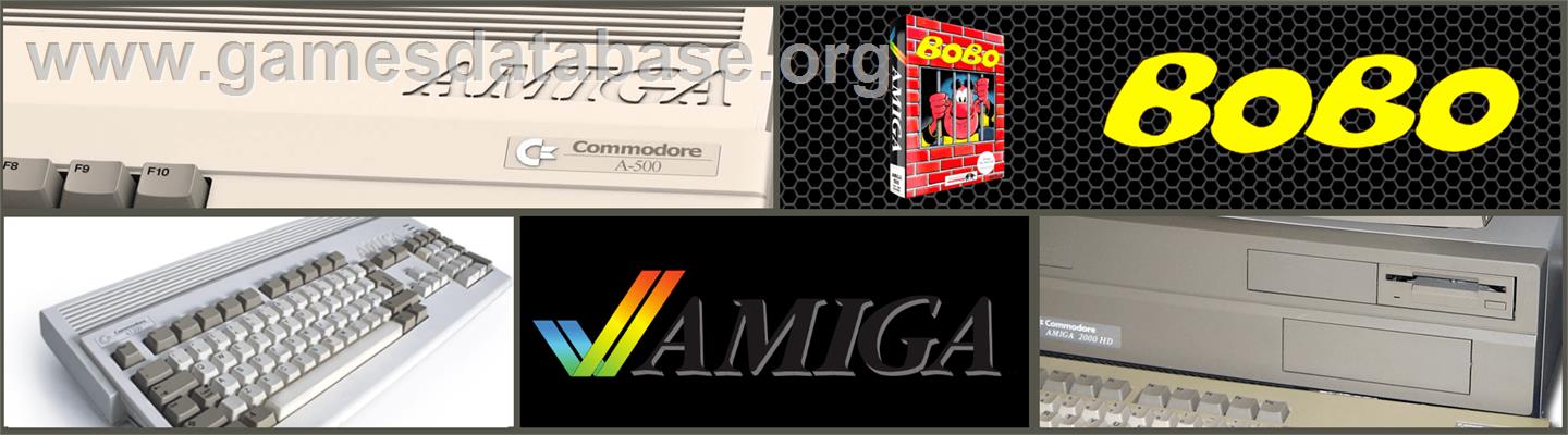 BoBo - Commodore Amiga - Artwork - Marquee