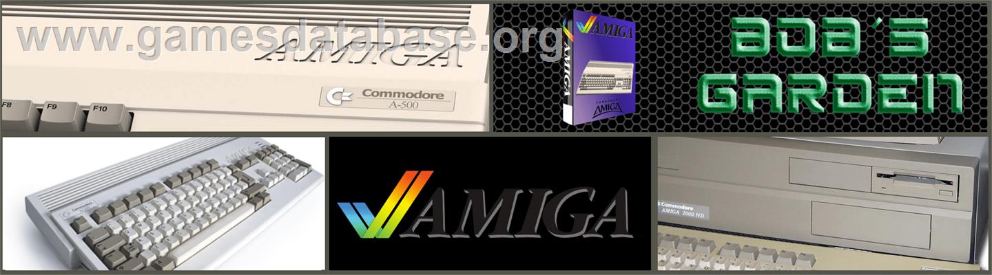 Bob's Garden - Commodore Amiga - Artwork - Marquee