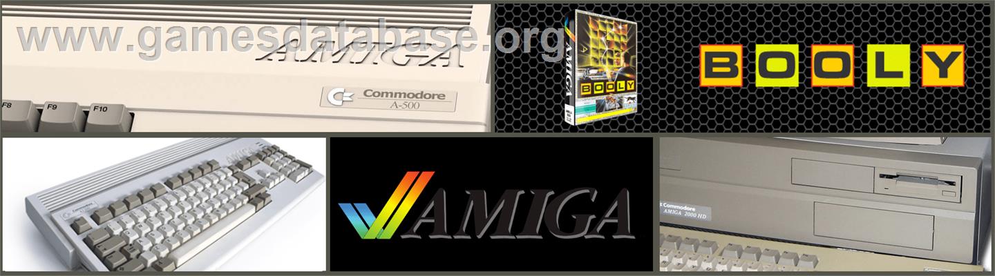 Booly - Commodore Amiga - Artwork - Marquee