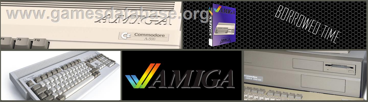 Borrowed Time - Commodore Amiga - Artwork - Marquee