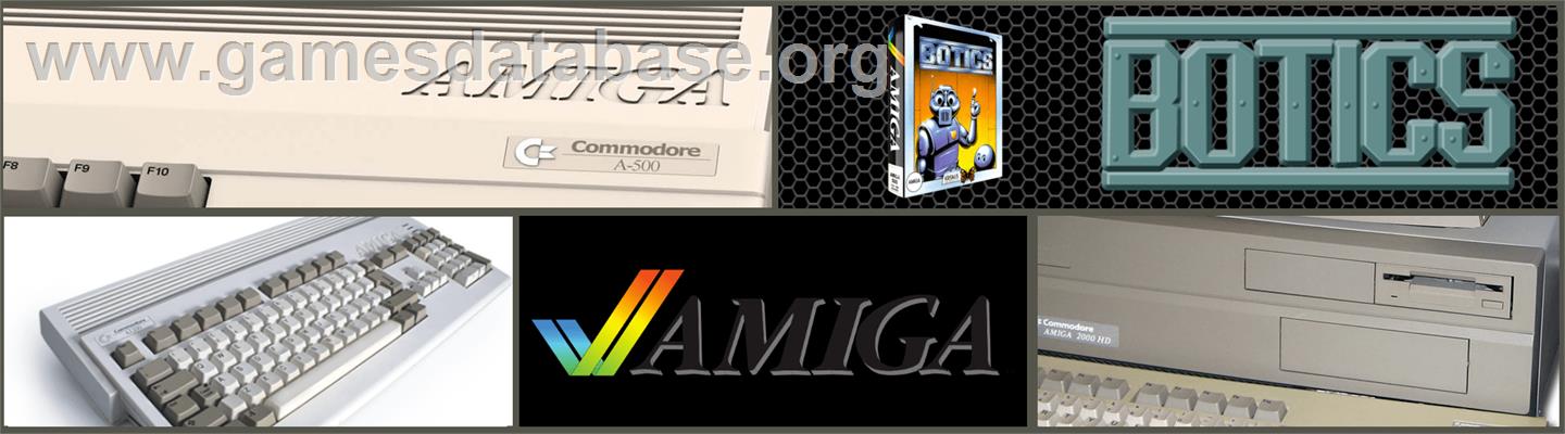 Botics - Commodore Amiga - Artwork - Marquee