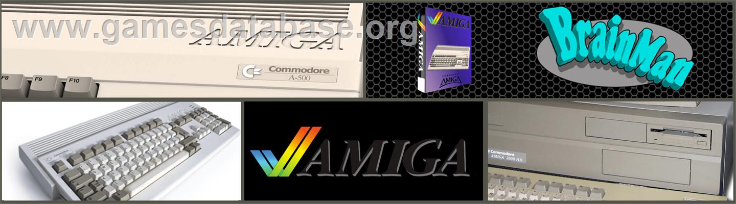 Brainman - Commodore Amiga - Artwork - Marquee