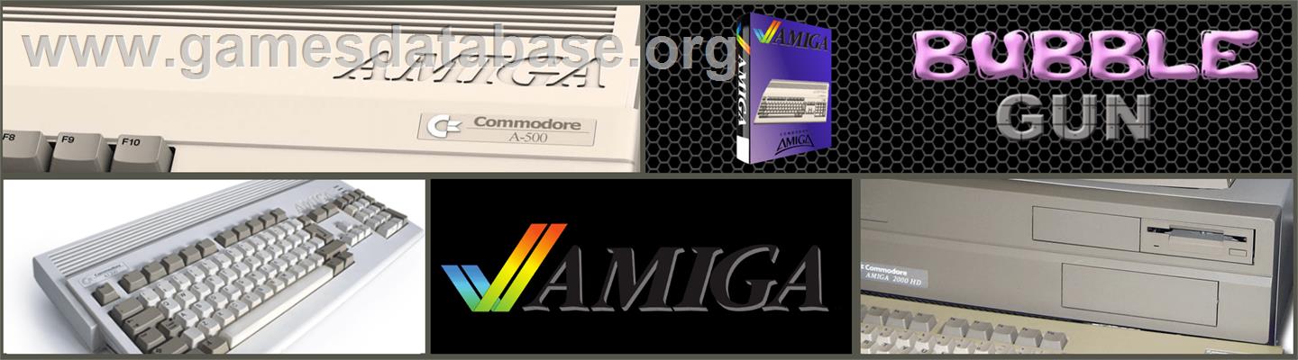 Bubble Gun - Commodore Amiga - Artwork - Marquee