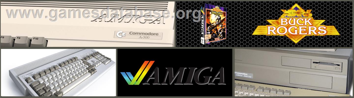 Buck Rogers: Countdown to Doomsday - Commodore Amiga - Artwork - Marquee