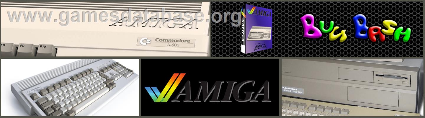 Bug Bash - Commodore Amiga - Artwork - Marquee