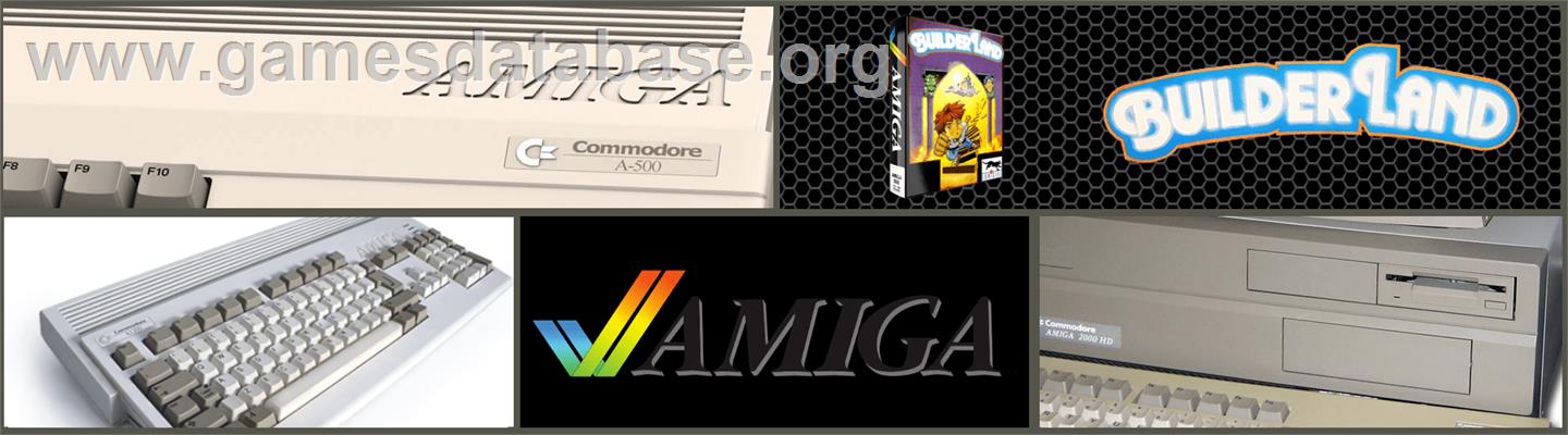 Builderland - Commodore Amiga - Artwork - Marquee