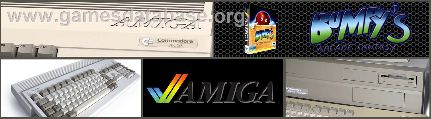 Bumpy's Arcade Fantasy - Commodore Amiga - Artwork - Marquee