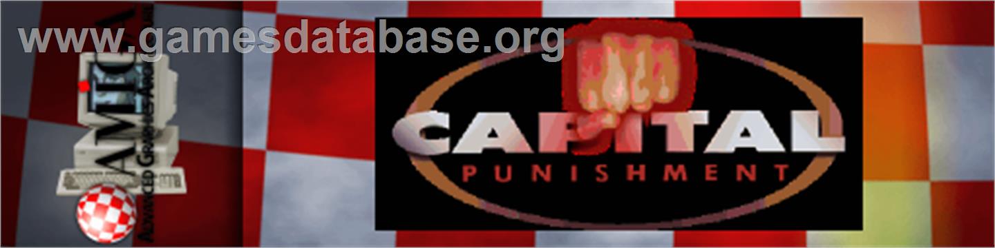 Capital Punishment - Commodore Amiga - Artwork - Marquee
