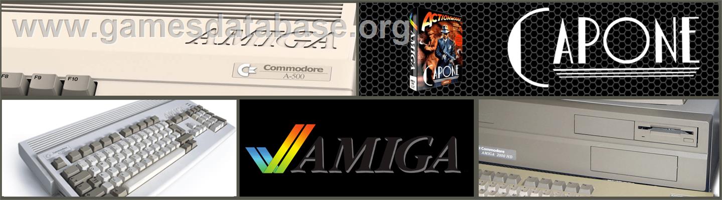 Capone - Commodore Amiga - Artwork - Marquee