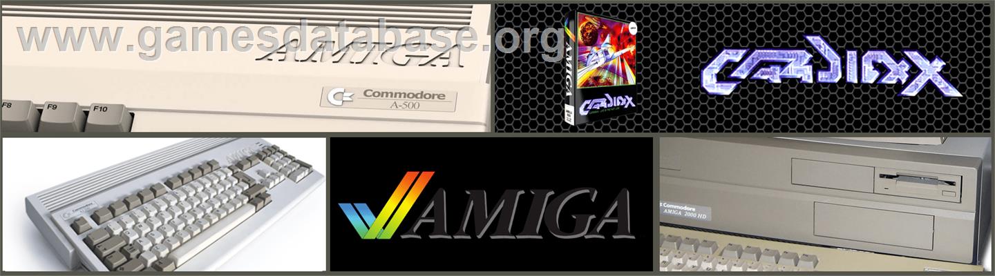 Cardiaxx - Commodore Amiga - Artwork - Marquee