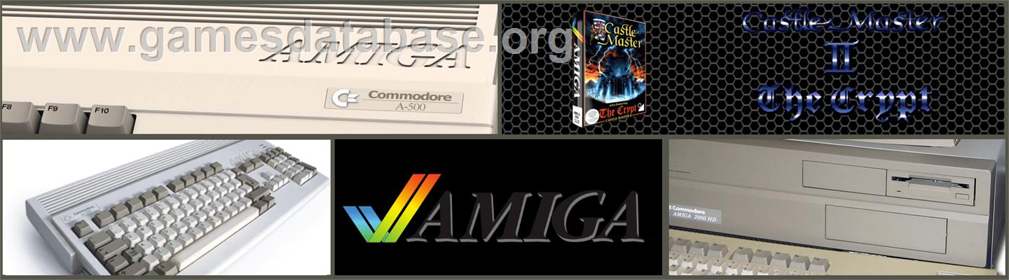 Castle Master - Commodore Amiga - Artwork - Marquee