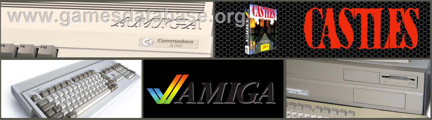 Castles - Commodore Amiga - Artwork - Marquee