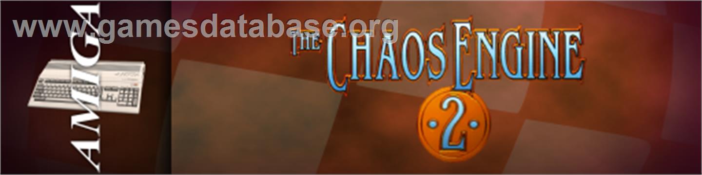 Chaos Engine 2 - Commodore Amiga - Artwork - Marquee