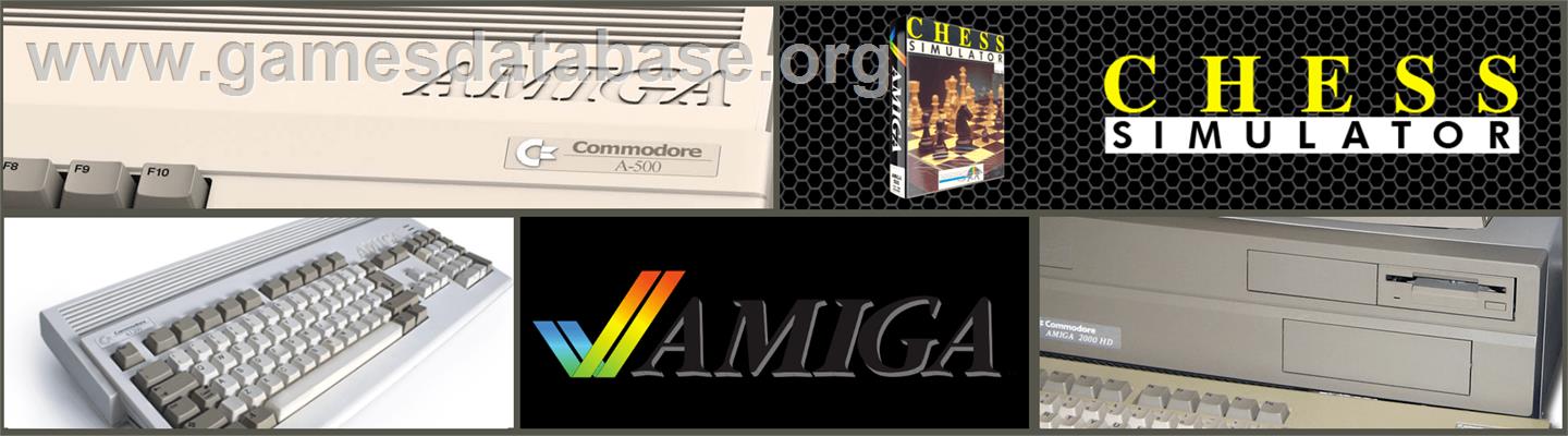 Chess Simulator - Commodore Amiga - Artwork - Marquee