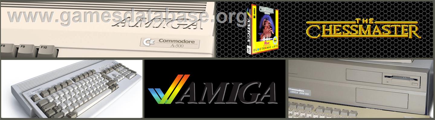 Chessmaster 2000 - Commodore Amiga - Artwork - Marquee