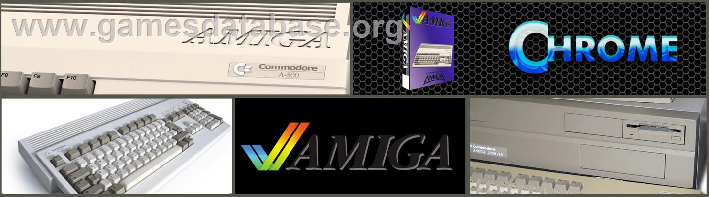 Chrome - Commodore Amiga - Artwork - Marquee