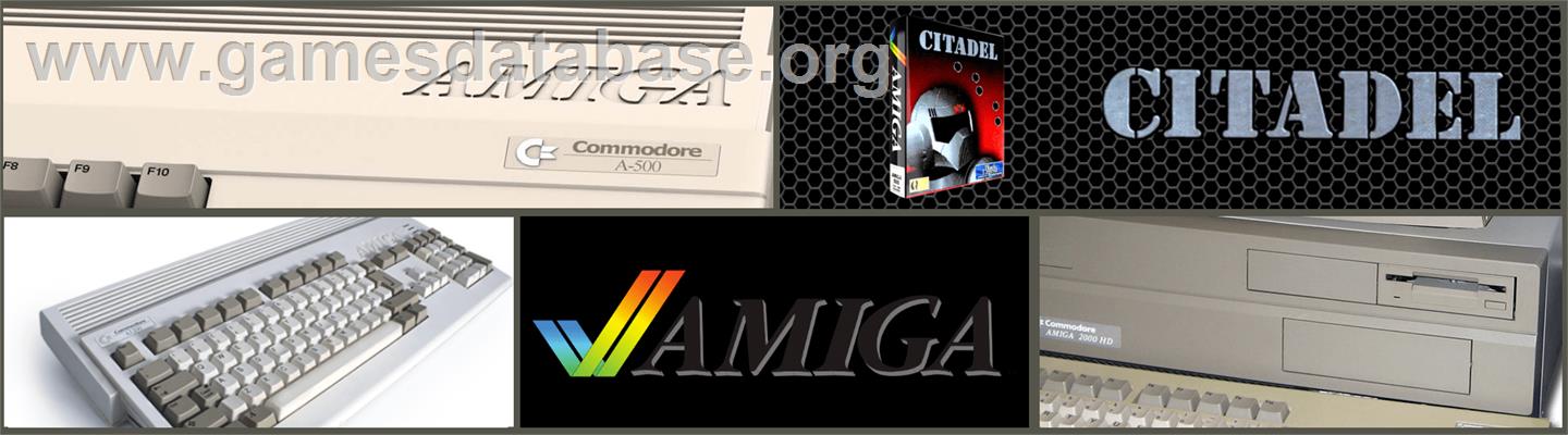 Citadel - Commodore Amiga - Artwork - Marquee