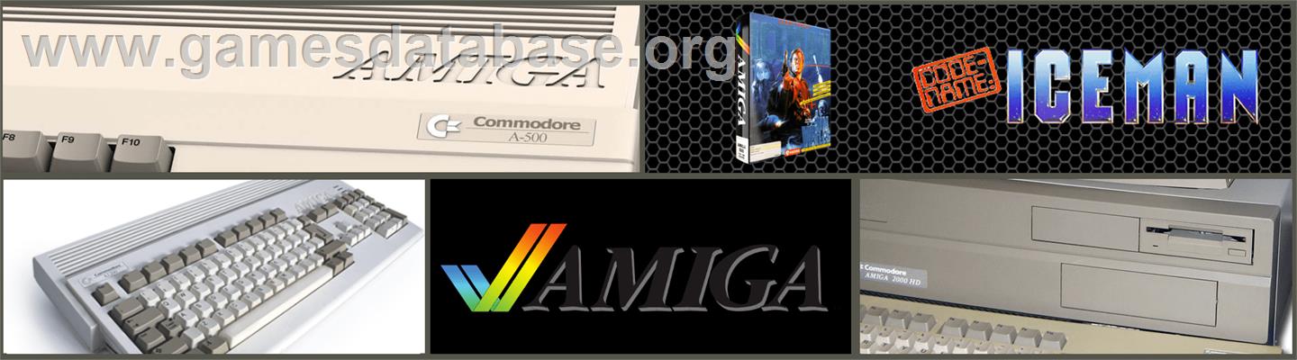 Code-Name - Iceman - Commodore Amiga - Artwork - Marquee