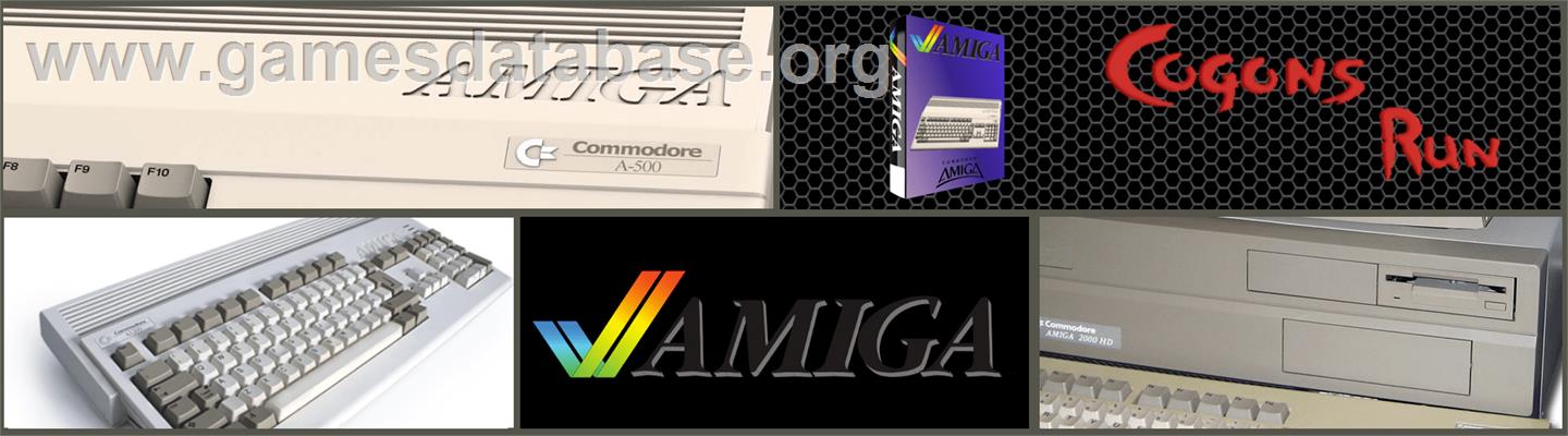 Cogan's Run - Commodore Amiga - Artwork - Marquee