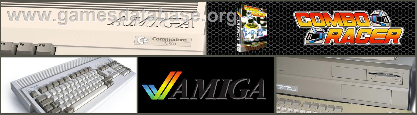 Combo Racer - Commodore Amiga - Artwork - Marquee