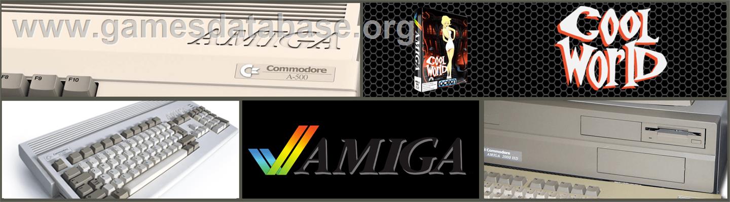 Cool World - Commodore Amiga - Artwork - Marquee