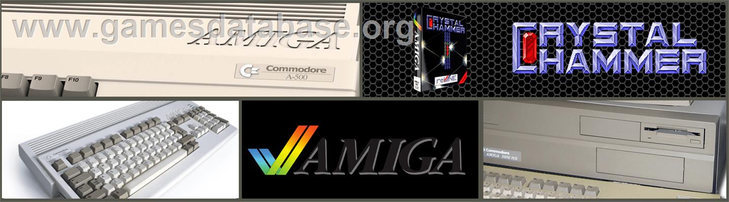 Crystal Hammer - Commodore Amiga - Artwork - Marquee