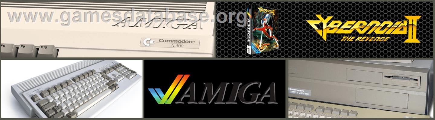 Cybernoid: The Fighting Machine - Commodore Amiga - Artwork - Marquee