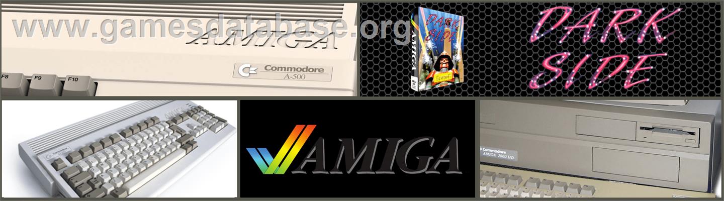 Dark Side - Commodore Amiga - Artwork - Marquee